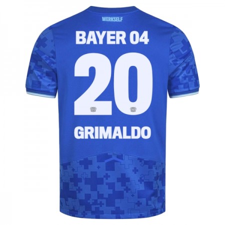 Nogometni Dres Bayer 04 Leverkusen Alejandro Grimaldo 20 Treći 2025-26 Nogometni Dres Bayer 04 Leverkusen Alejandro Grimaldo 20 Treći 2025-26